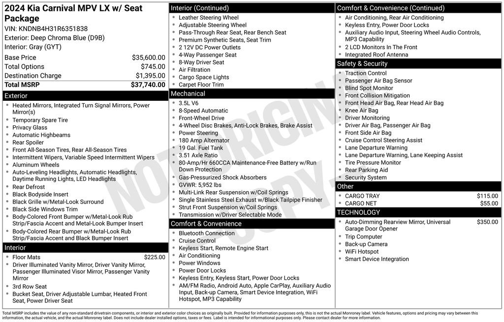 kia carnival 2024 KNDNB4H31R6351838 image kia carnival 2024 KNDNB4H31R6351838 image