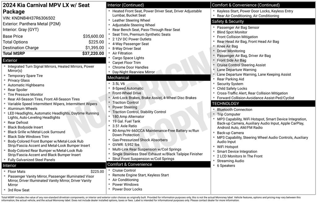 kia carnival 2024 KNDNB4H37R6306502 image kia carnival 2024 KNDNB4H37R6306502 image