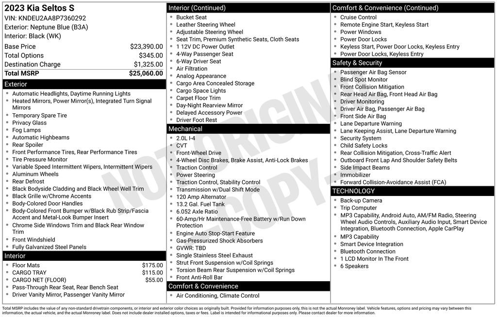 kia seltos 2023 KNDEU2AA8P7360292 image