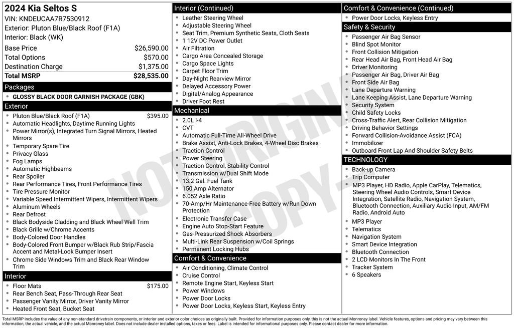 kia seltos 2024 KNDEUCAA7R7530912 image kia seltos 2024 KNDEUCAA7R7530912 image