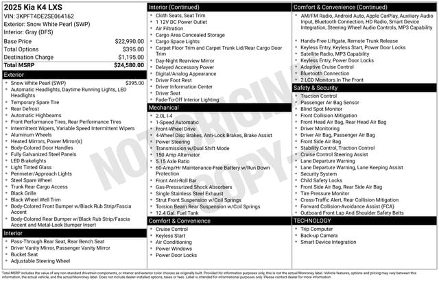 kia k4 2025 3KPFT4DE2SE064162 image kia k4 2025 3KPFT4DE2SE064162 image