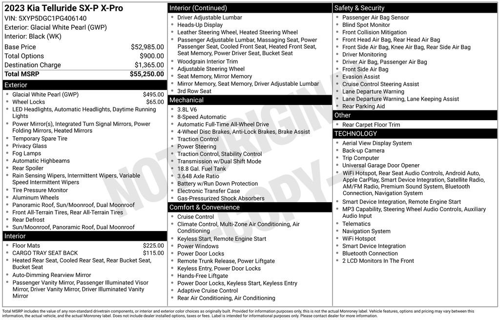 kia telluride 2023 5XYP5DGC1PG406140 image kia telluride 2023 5XYP5DGC1PG406140 image