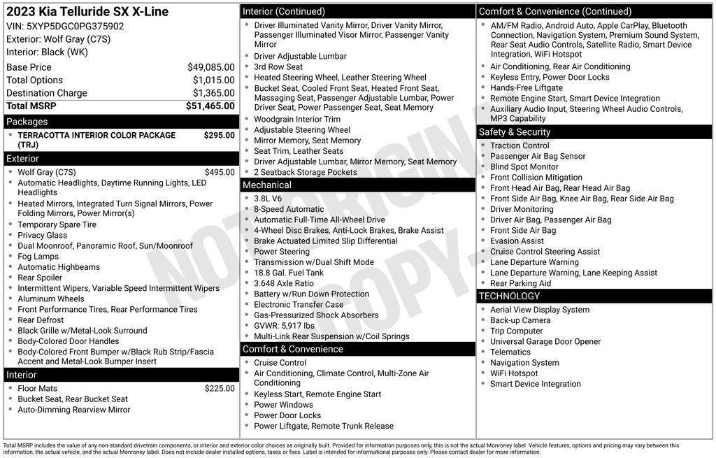 kia telluride 2023 5XYP5DGC0PG375902 image kia telluride 2023 5XYP5DGC0PG375902 image