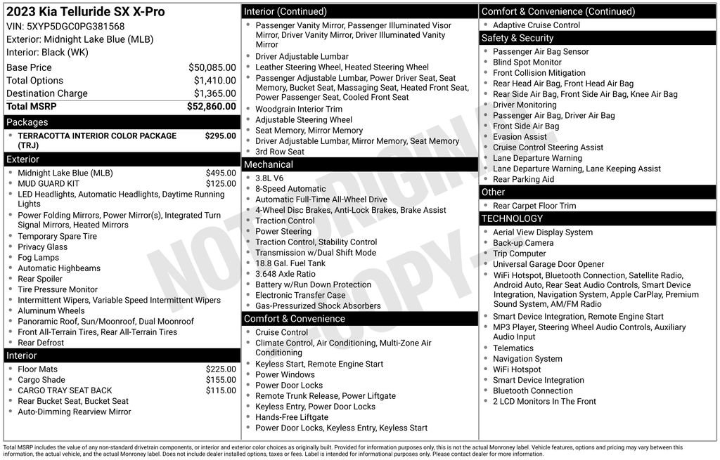 kia telluride 2023 5XYP5DGC0PG381568 image kia telluride 2023 5XYP5DGC0PG381568 image
