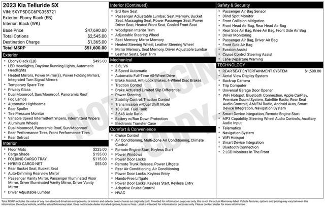 kia telluride 2023 5XYP5DGC6PG355721 image kia telluride 2023 5XYP5DGC6PG355721 image