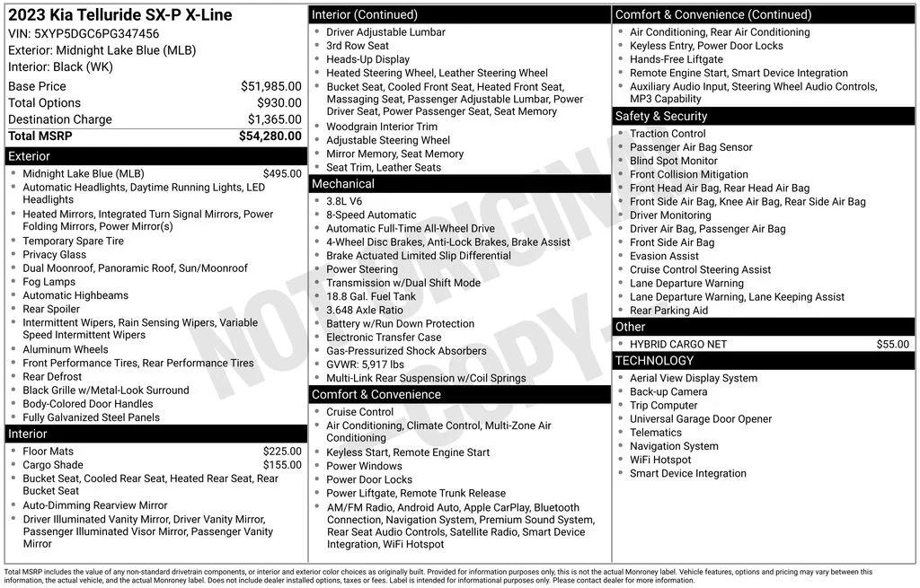 kia telluride 2023 5XYP5DGC6PG347456 image kia telluride 2023 5XYP5DGC6PG347456 image