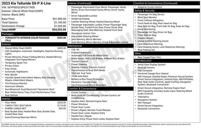 kia telluride 2023 5XYP5DGC6PG377900 image kia telluride 2023 5XYP5DGC6PG377900 image