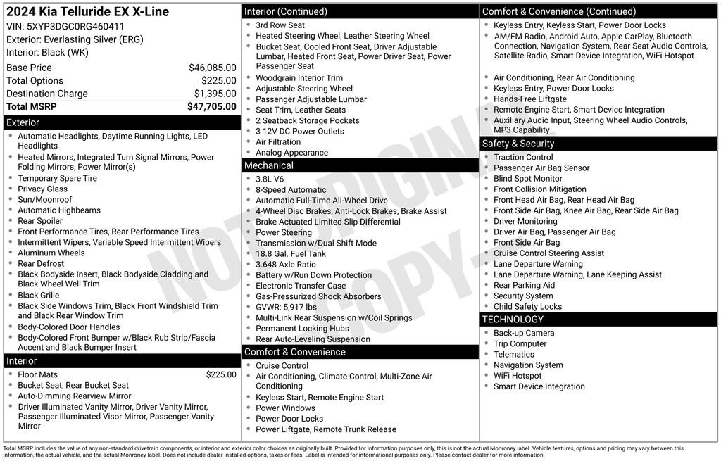 kia telluride 2024 5XYP3DGC0RG460411 image kia telluride 2024 5XYP3DGC0RG460411 image