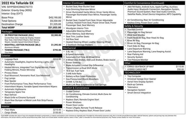 kia telluride 2022 5XYP5DHC0NG270773 image kia telluride 2022 5XYP5DHC0NG270773 image