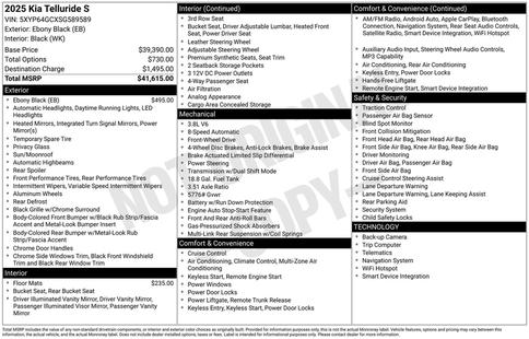 kia telluride 2025 5XYP64GCXSG589589 image kia telluride 2025 5XYP64GCXSG589589 image