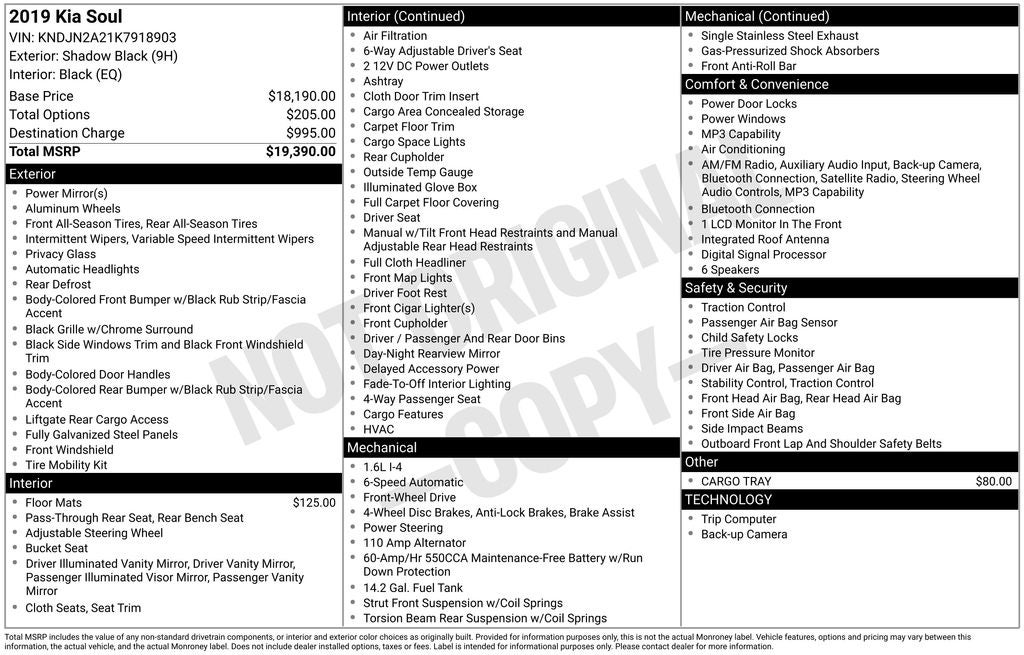 kia soul 2019 KNDJN2A21K7918903 image kia soul 2019 KNDJN2A21K7918903 image
