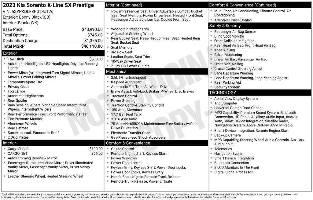kia sorento 2023 5XYRKDLF3PG245176 image kia sorento 2023 5XYRKDLF3PG245176 image