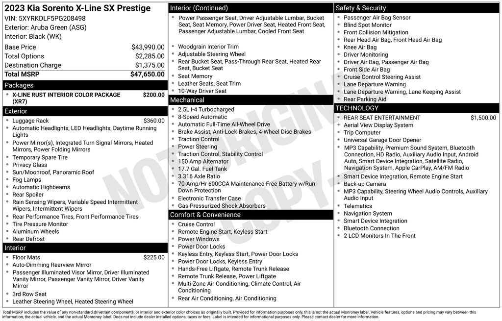 kia sorento 2023 5XYRKDLF5PG208498 image kia sorento 2023 5XYRKDLF5PG208498 image