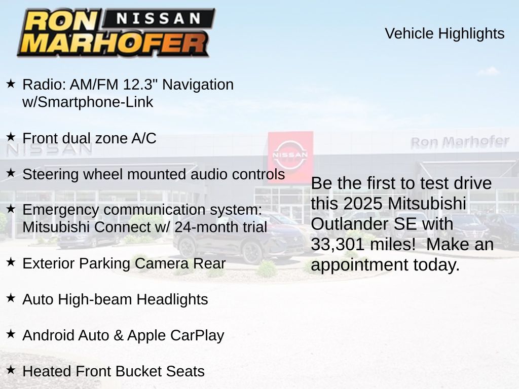 mitsubishi outlander 2025 JA4J4VA87SZ028316 image mitsubishi outlander 2025 JA4J4VA87SZ028316 image