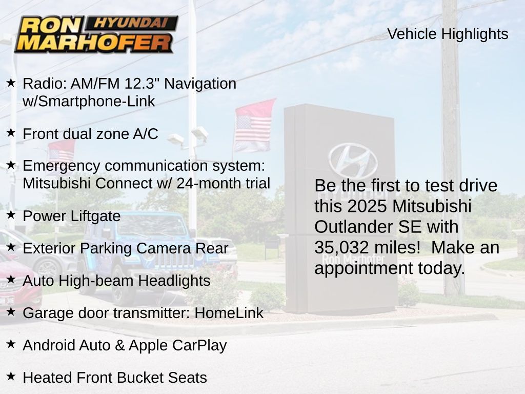 mitsubishi outlander 2025 JA4J4VA80SZ036256 image mitsubishi outlander 2025 JA4J4VA80SZ036256 image