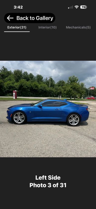 chevrolet camaro 2016 1G1FB1RXXG0176129 image chevrolet camaro 2016 1G1FB1RXXG0176129 image