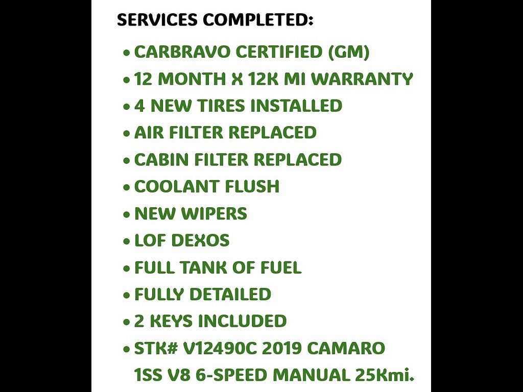 chevrolet camaro 2019 1G1FE1R7XK0138528 image chevrolet camaro 2019 1G1FE1R7XK0138528 image