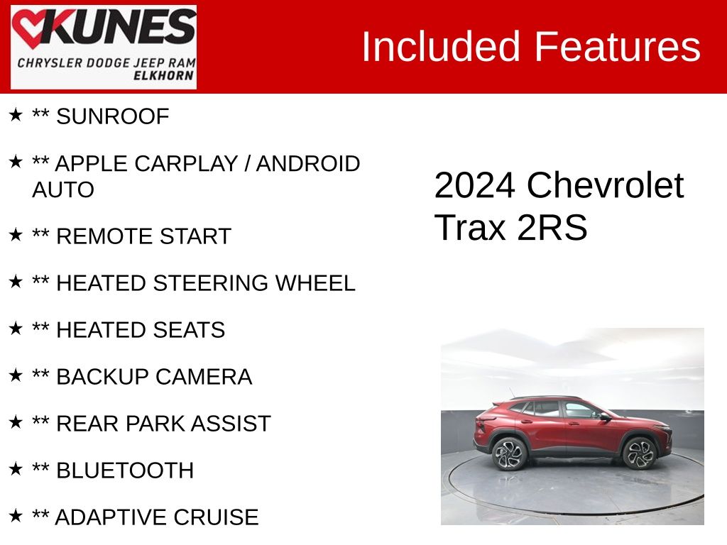 chevrolet trax 2024 KL77LJE23RC025876 image chevrolet trax 2024 KL77LJE23RC025876 image