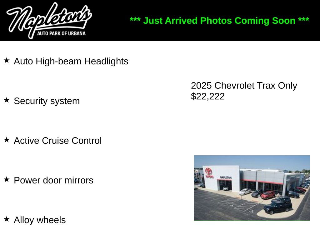 chevrolet trax 2025 KL77LHEP3SC187985 image chevrolet trax 2025 KL77LHEP3SC187985 image