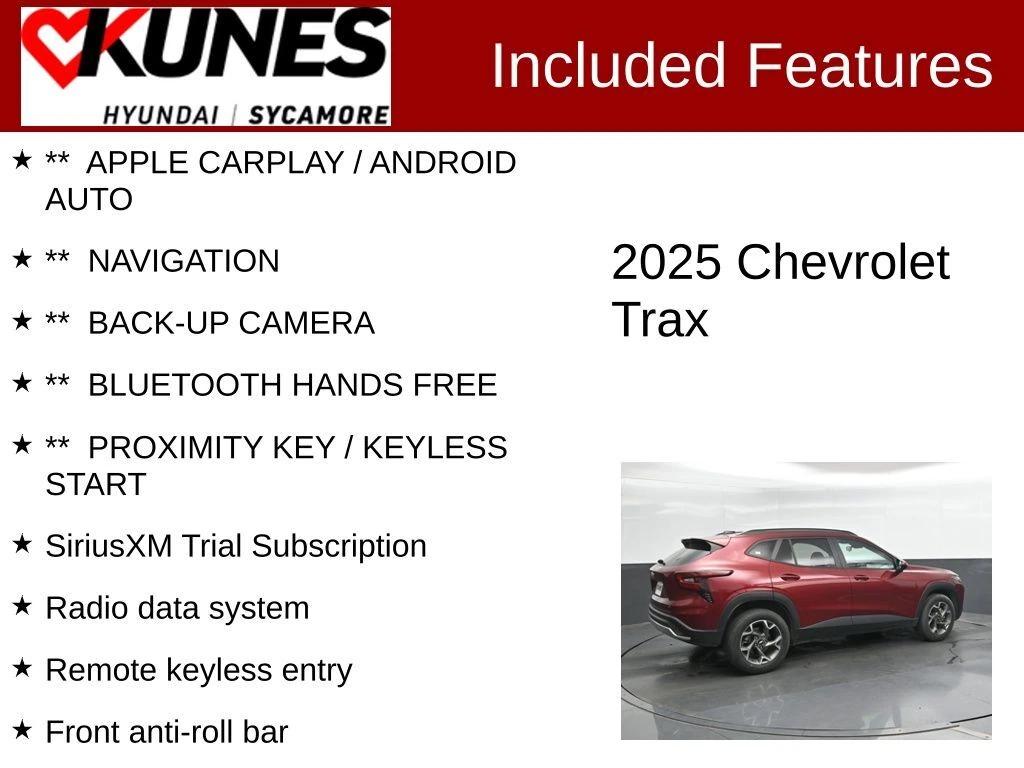 chevrolet trax 2025 KL77LHEP2SC232074 image chevrolet trax 2025 KL77LHEP2SC232074 image