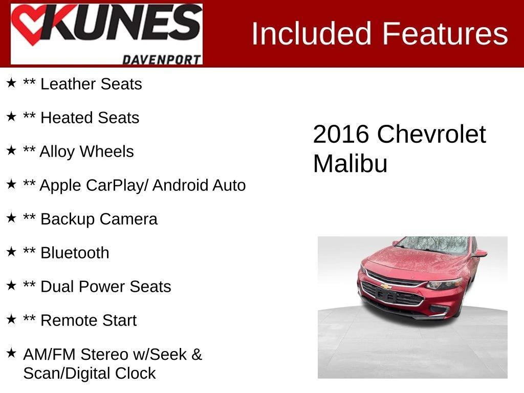 chevrolet malibu 2016 1G1ZE5ST4GF198224 image chevrolet malibu 2016 1G1ZE5ST4GF198224 image