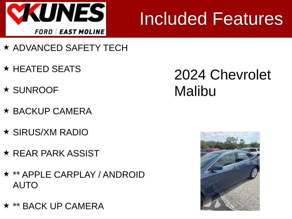 chevrolet malibu 2024 1G1ZD5STXRF200788 image chevrolet malibu 2024 1G1ZD5STXRF200788 image