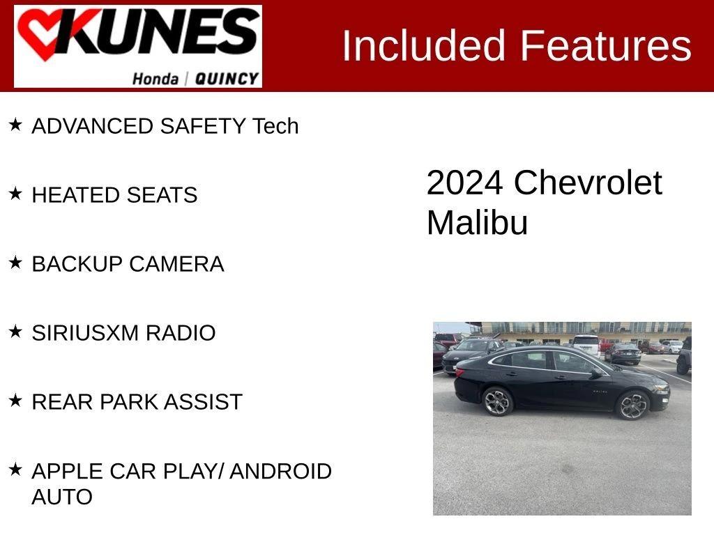 chevrolet malibu 2024 1G1ZD5STXRF230857 image chevrolet malibu 2024 1G1ZD5STXRF230857 image
