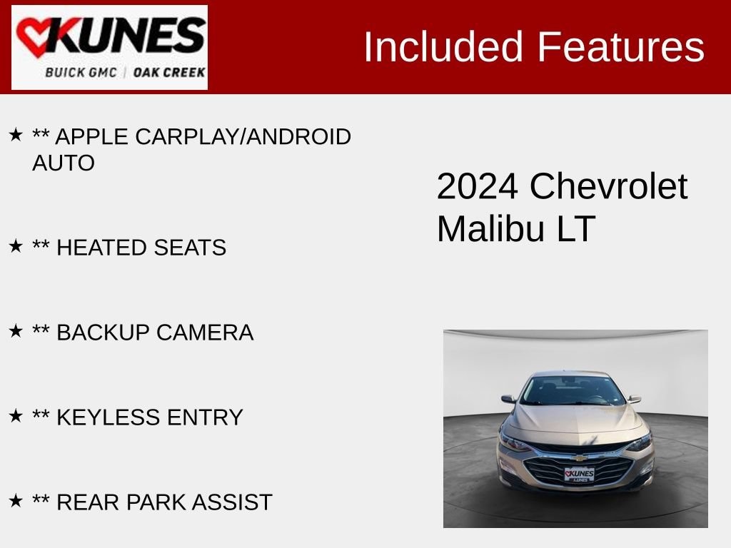 chevrolet malibu 2024 1G1ZD5ST1RF106542 image chevrolet malibu 2024 1G1ZD5ST1RF106542 image