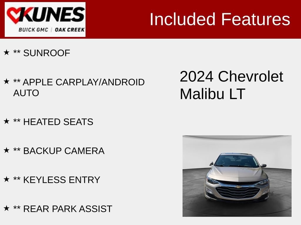 chevrolet malibu 2024 1G1ZD5ST7RF125239 image chevrolet malibu 2024 1G1ZD5ST7RF125239 image