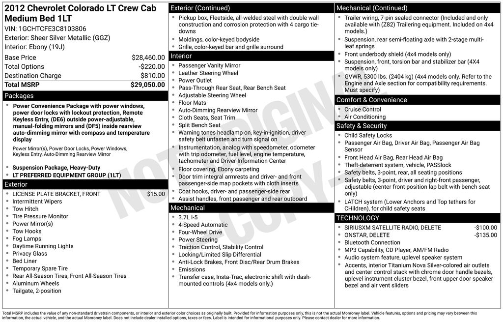 chevrolet colorado 2012 1GCHTCFE3C8103806 image chevrolet colorado 2012 1GCHTCFE3C8103806 image