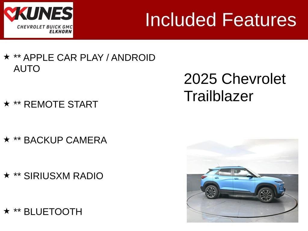chevrolet trailblazer 2025 KL79MRSL9SB132704 image chevrolet trailblazer 2025 KL79MRSL9SB132704 image