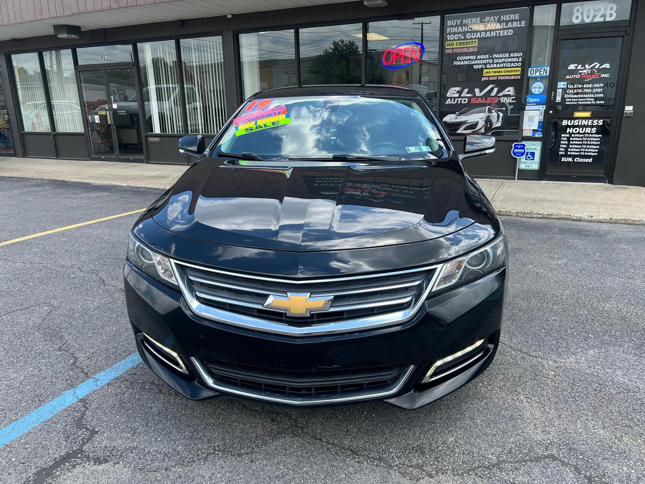 chevrolet impala 2019 1G11Z5SA7KU141410 image chevrolet impala 2019 1G11Z5SA7KU141410 image