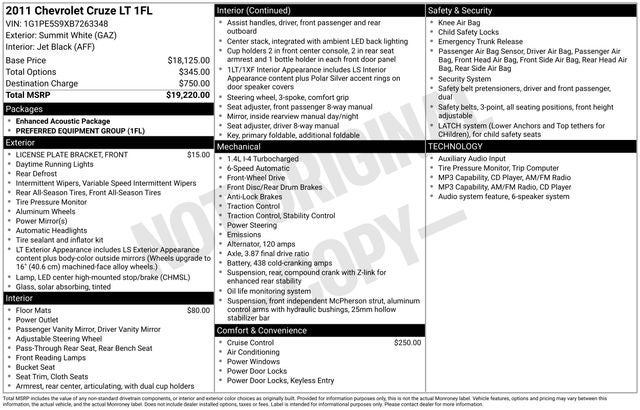 chevrolet cruze 2011 1G1PE5S9XB7263348 image chevrolet cruze 2011 1G1PE5S9XB7263348 image