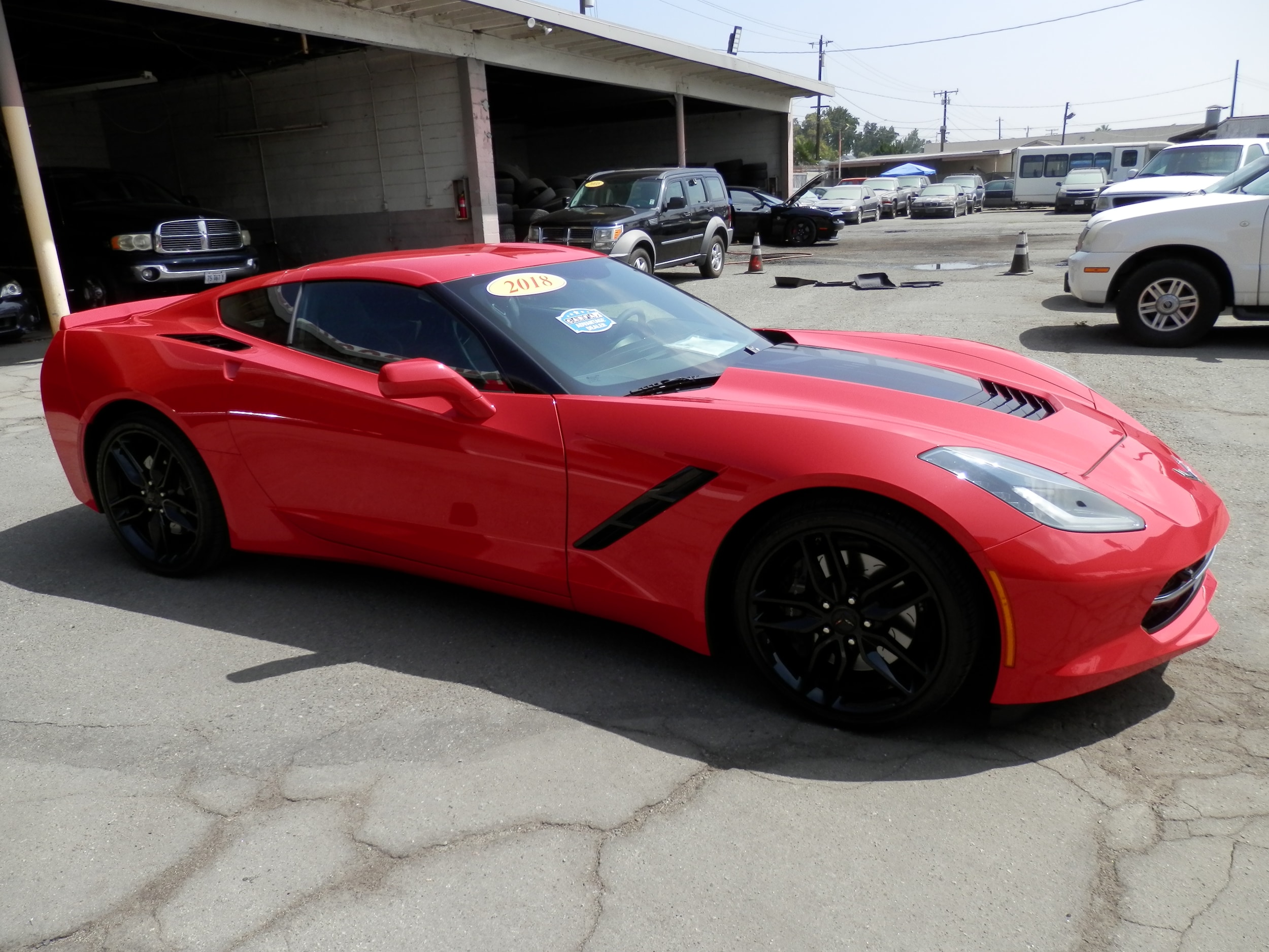 chevrolet corvette 2018 1G1YM2D72J5104304 image chevrolet corvette 2018 1G1YM2D72J5104304 image