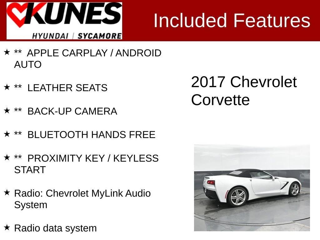 chevrolet corvette 2017 1G1YB3D70H5100466 image chevrolet corvette 2017 1G1YB3D70H5100466 image