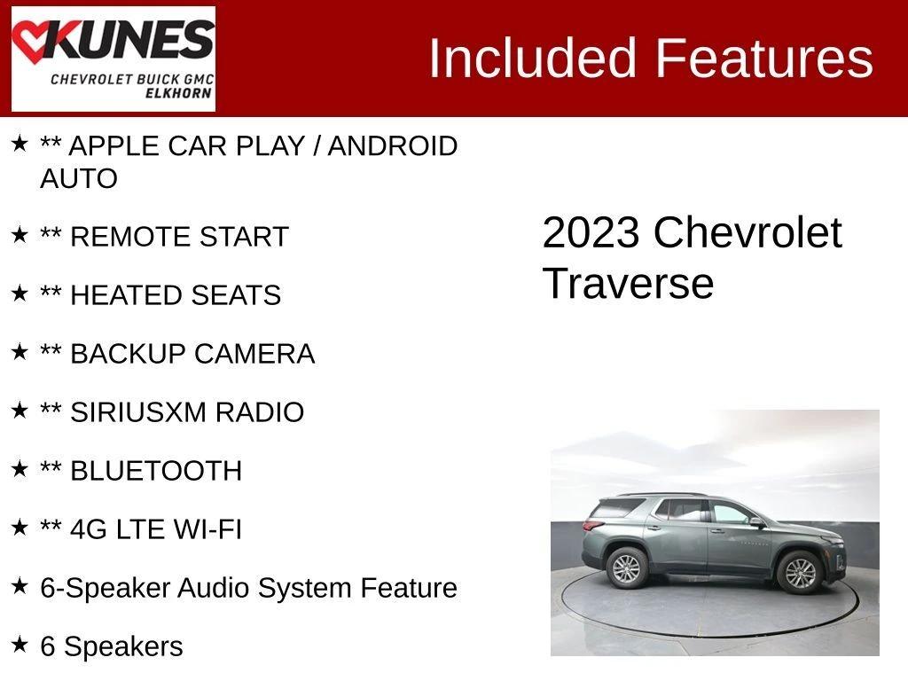 chevrolet traverse 2023 1GNEVGKWXPJ134155 image chevrolet traverse 2023 1GNEVGKWXPJ134155 image