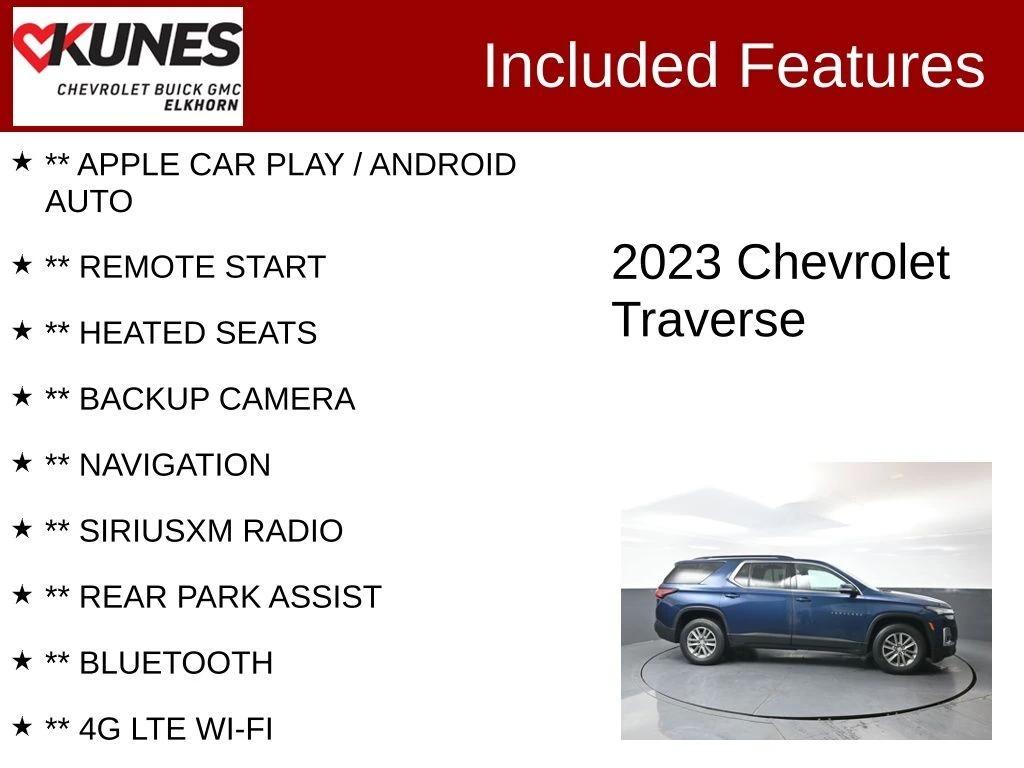 chevrolet traverse 2023 1GNEVGKW4PJ277957 image chevrolet traverse 2023 1GNEVGKW4PJ277957 image