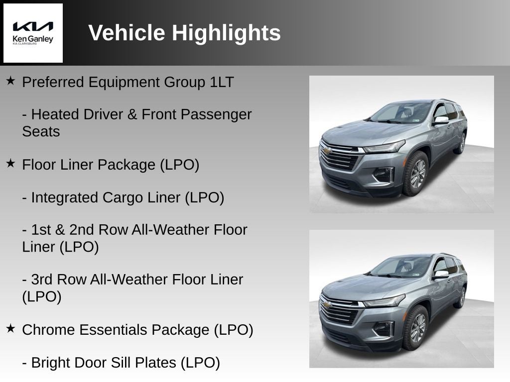 chevrolet traverse 2023 1GNEVGKWXPJ160660 image chevrolet traverse 2023 1GNEVGKWXPJ160660 image