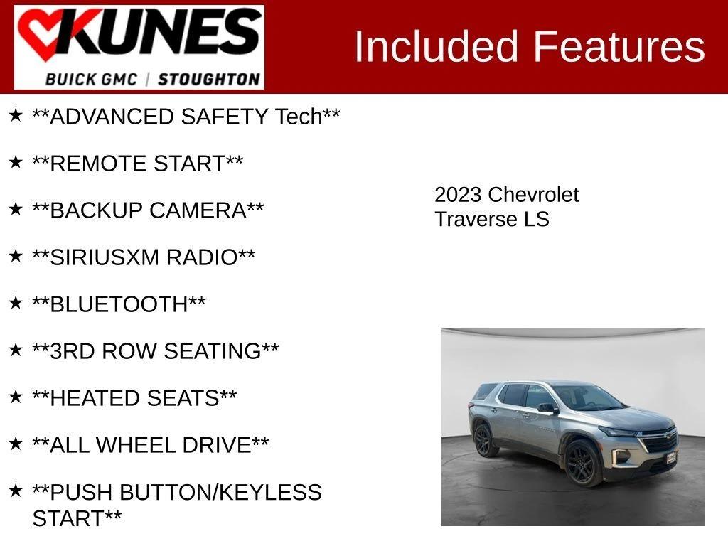chevrolet traverse 2023 1GNEVFKW3PJ207425 image chevrolet traverse 2023 1GNEVFKW3PJ207425 image