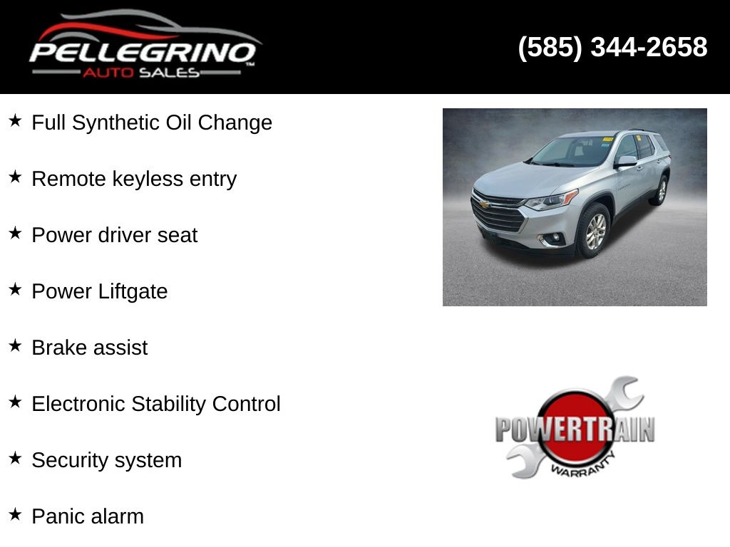 chevrolet traverse 2019 1GNEVGKW9KJ184750 image chevrolet traverse 2019 1GNEVGKW9KJ184750 image