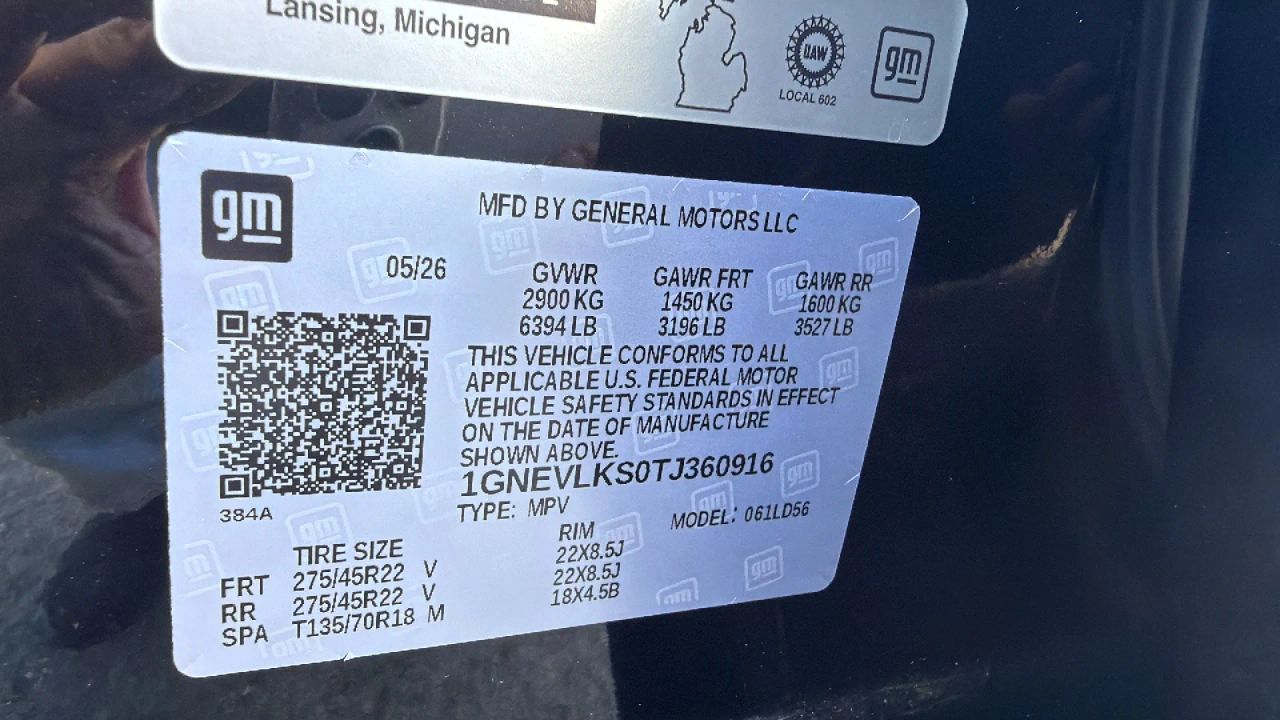 chevrolet traverse 2026 1GNEVLKS0TJ360916 image chevrolet traverse 2026 1GNEVLKS0TJ360916 image