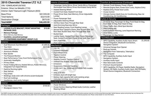 chevrolet traverse 2015 1GNKRJKD4FJ367692 image chevrolet traverse 2015 1GNKRJKD4FJ367692 image