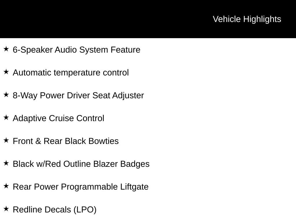 chevrolet blazer 2023 3GNKBCR42PS214329 image chevrolet blazer 2023 3GNKBCR42PS214329 image