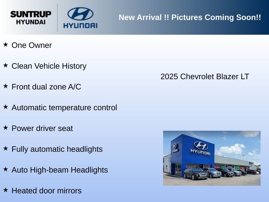 chevrolet blazer 2025 3GNKBCR40SS199967 image chevrolet blazer 2025 3GNKBCR40SS199967 image