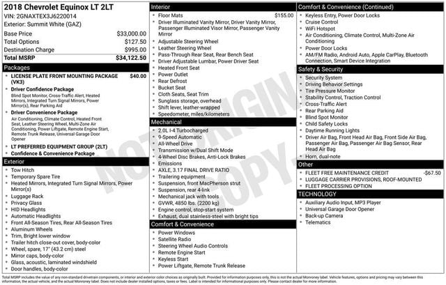 chevrolet equinox 2018 2GNAXTEX3J6220014 image chevrolet equinox 2018 2GNAXTEX3J6220014 image