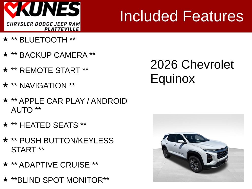 chevrolet equinox 2026 3GNAXPEG6TL331663 image chevrolet equinox 2026 3GNAXPEG6TL331663 image