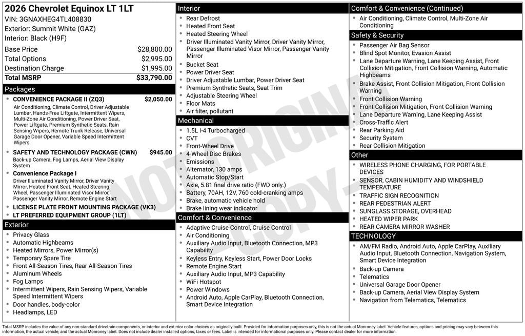 chevrolet equinox 2026 3GNAXHEG4TL408830 image chevrolet equinox 2026 3GNAXHEG4TL408830 image