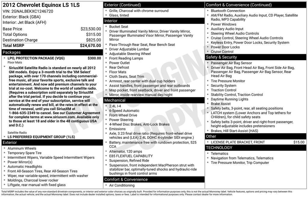 chevrolet equinox 2012 2GNALBEKXC1246720 image chevrolet equinox 2012 2GNALBEKXC1246720 image