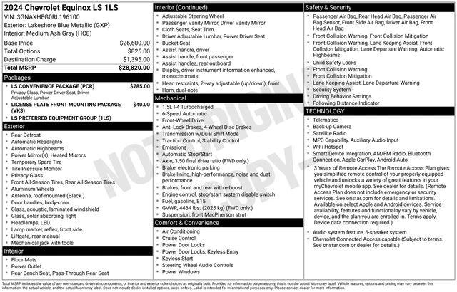 chevrolet equinox 2024 3GNAXHEG0RL196100 image chevrolet equinox 2024 3GNAXHEG0RL196100 image