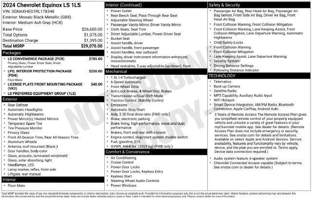 chevrolet equinox 2024 3GNAXHEG1RL178348 image chevrolet equinox 2024 3GNAXHEG1RL178348 image